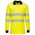 Portwest FR702 Yellow/Black Unisex Hi Vis Polo Shirt