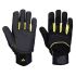 Portwest Hand Protection Black Elastic, Nylon, Polyester, Polyurethane Anti-Vibration Work Gloves, Size XXL