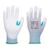 Portwest Hand Protection Grey, White Carbon Fibre, Elastane, Polyester, Steel Fibre Cut Resistant Work Gloves, Size L,