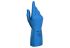 Mapa Vital 177 Blue Natural Latex Chemical Resistant Gloves, Size 6