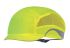 JSP Aerolite Micro Peak Yellow Hard Hat with Chin Strap, Adjustable, Ventilated