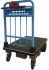 Guitel Hervieu Foldable Flatbed Steel Platform Trolley, 1125 x 600 x 1050mm, 300kg Load