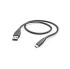 Cable USB 2.0 Hama, con A. USB A Macho, con B. USB C Macho, long. 1.5m