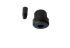 Guitel Hervieu Black Rubber Round Tube