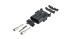 Anderson Power Products E80 2 Utas Akkumulátorcsatlakozó, Egyenes, Dugaszolható, Max:120A/600 V
