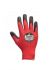 Guanti da lavoro Traffi TG1360, Tg. 10, in Elastam, Nylon, col. Rosso