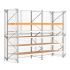 Manorga Galvanised Sheet Steel Storage Rack System Shelving System