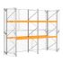 Manorga Galvanised Sheet Steel Storage Rack System Shelving System, 300mm