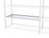 Manorga Galvanised Sheet Steel Storage Rack System Shelving System, 1250mm x 600mm