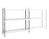Manorga RAL 7024 Sheet Steel Galvanised Storage Rack System Shelving System, 2000mm x 2000mm