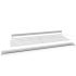 Manorga RAL 7024 Sheet Steel Galvanised Storage Rack System Shelving System x 1800mm