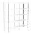 Manorga RAL 7035 Light Grey Sheet Steel Storage Rack System Shelving System