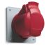 Amphenol Industrial 電源コネクタ (産業用コネクタ ), 2CMA1シリーズ, パネルマウント, ソケット, 青