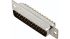 Encitech Connectors DM 25 Way Solder D-sub Connector Plug, 2.77mm Pitch