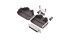 Encitech Connectors 6355 Series Polyamid D Sub Backshell, 25 Way