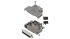 Encitech Connectors, 6355 Series D Sub Hoods For Use With For Cable
