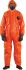 Ansell Orange Kedeldragt, XXXXXL