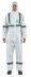 Ansell White Coverall, EN 1073-2, EN 1149-5, EN 14126, S