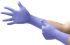 Ansell MicroFlex 93-853 Violet Blue Nitrile Chemical Resistant Work Gloves, Size 11.5-12 XXXL