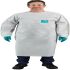 Ansell White Coverall, EN 1073-2, EN 1149-5, EN 14126, S