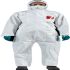 Ansell White Coverall, EN 1073-2, EN 1149-5, EN 14126, XS