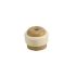 Guitel Hervieu Beige Polyimide Floor-Mounted Door Stop, 35mm Diameter, 30mm Long