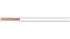 Kabeltronik UL 11027 Series White 0.09 mm² Equipment Wire, 28 AWG, 7 X 0.127 mm, 100m, MPPE Insulation, UL 11027