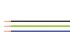 Helukabel H05Z-K Series Blue 0.5 Hook Up Wire, 20, 52874
