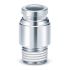 SMC Pneumatikus szerelvény, 8 mm - G 3/8 apa, Menet–cső összekötő