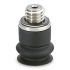 SMC 16mm Bellows Silicon Rubber Suction Cup ZPT16BS-B01, 1/8 in