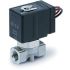 SMC Solenoid Valve VXE2110-02F-5DO1, 2 port(s) , NC, 24 V, 1/4in