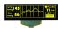 Midas 5.5in Yellow Passive matrix OLED Display 256 X 64pixels COT Parallel, SPI Interface