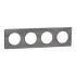 Schneider Electric Lighting Cover for use with Odace, 298mm Width,85mm Length, Clip Fixing