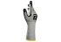Mapa KryTech 837 Black, Grey Nitrile Foam Abrasion Resistant, Cut Resistant, General Purpose, Puncture Resistant, Tear
