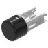 Indicator Lens Round Style, Black, 7.5 diameter
