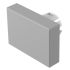 Indicator Lens Rectangle Style, Grey, 21.5 Long