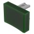 Indicator Lens Rectangle Style, Green, 21.5 Long