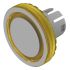 Indicator Lens Round Style, Yellow, 19.7 diameter