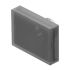 Indicator Lens Rectangle Style, Black, 24 Long