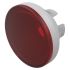 Indicator Lens Round Style, Red, 15.4 diameter , 13.2 Long