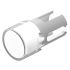 Indicator Lens Round Style, Transparent Colorless, 7.3 diameter