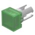 Indicator Lens Square Style, Green, 7.3 Long