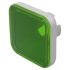 Indicator Lens Square Style, Green, 15.4 Long