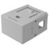 Indicator Lens Rectangle Style, Grey, 25.4 Long