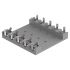 EAO, Series 02 Terminal Plate Empty for use with Fitting With Series Resistors