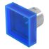 Indicator Lens Square Style, Blue, 15.3 Long