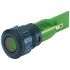 EAO 17-38 Series Green Panel Mount Indicator, 24, 16.2 Mounting Hole Size, Plug-In Termination, IP40, IP65