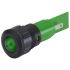 EAO 17-39 Series Green Panel Mount Indicator, 24, 16.2 Mounting Hole Size, Plug-In Termination, IP40, IP65