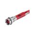 EAO 17-04 Series Red Panel Mount Indicator, 24, 8 Mounting Hole Size, Plug-In Termination, IP40, IP65