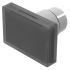 Indicator Lens Rectangle Style, Black, 25.5 Long